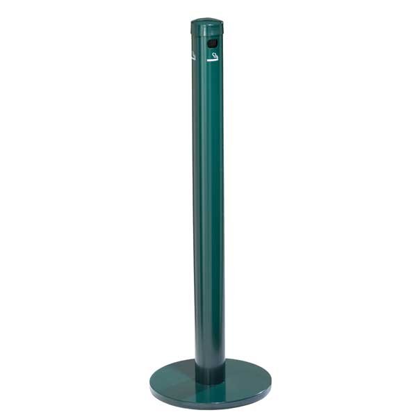 Glaro 4403HG Hunter Green Floor Standing Smokers Post