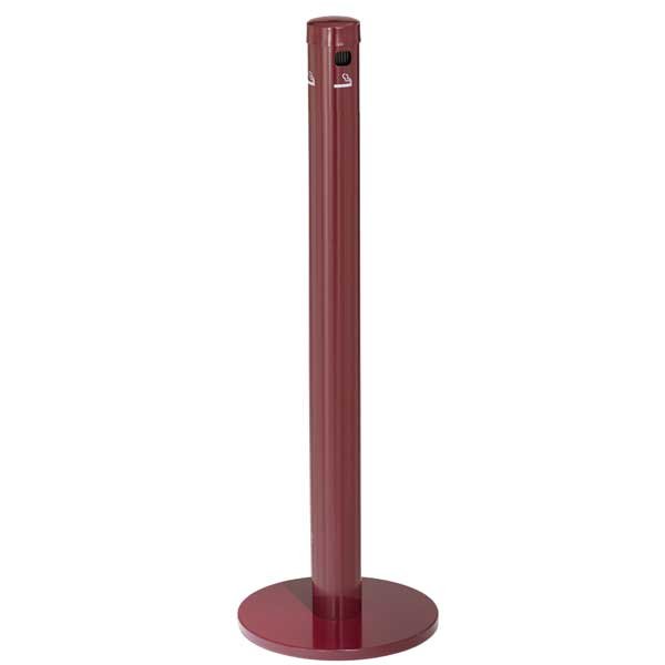 Glaro 4403BY Burgundy Floor Standing Smokers Post